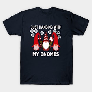 Just Hanging With My Gnomes T-Shirt